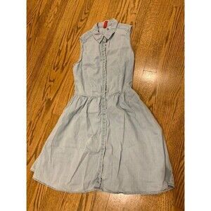 Sleeveless Denim Dress, GUC